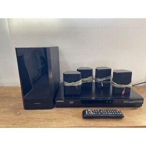 Samsung Blu-ray 3D Home Theater System with Subwoofer 4 Speakers and Remote